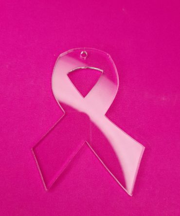 Acrylic Cancer Ribbon