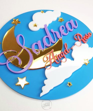 Acrylic Round Sign (Custom)