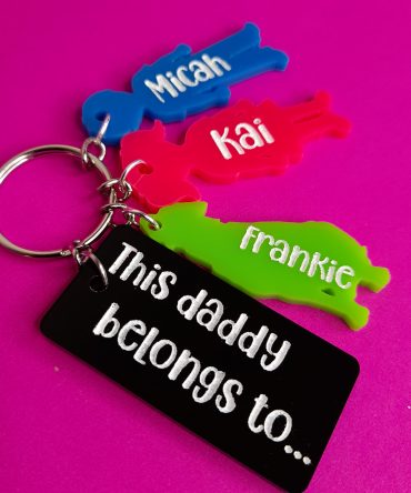 Daddy Keyring