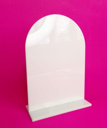 Acrylic Stand Arch (5" x 7")